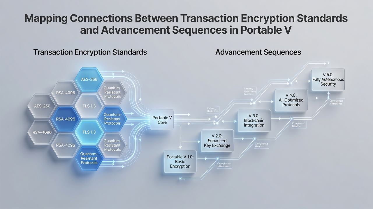 Flow diagram showing encrypted transaction validation linked to mobile game progression steps